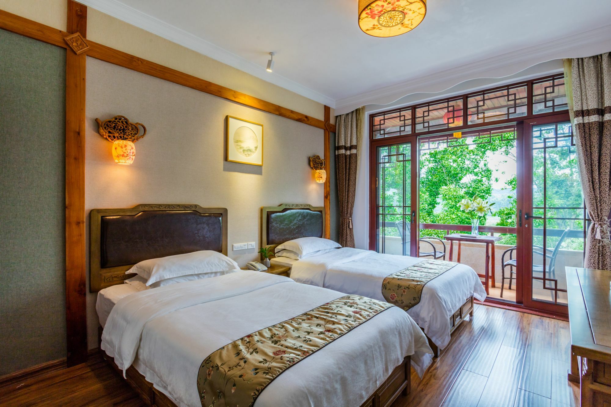 Yangshuo Riverview Hotel Bagian luar foto